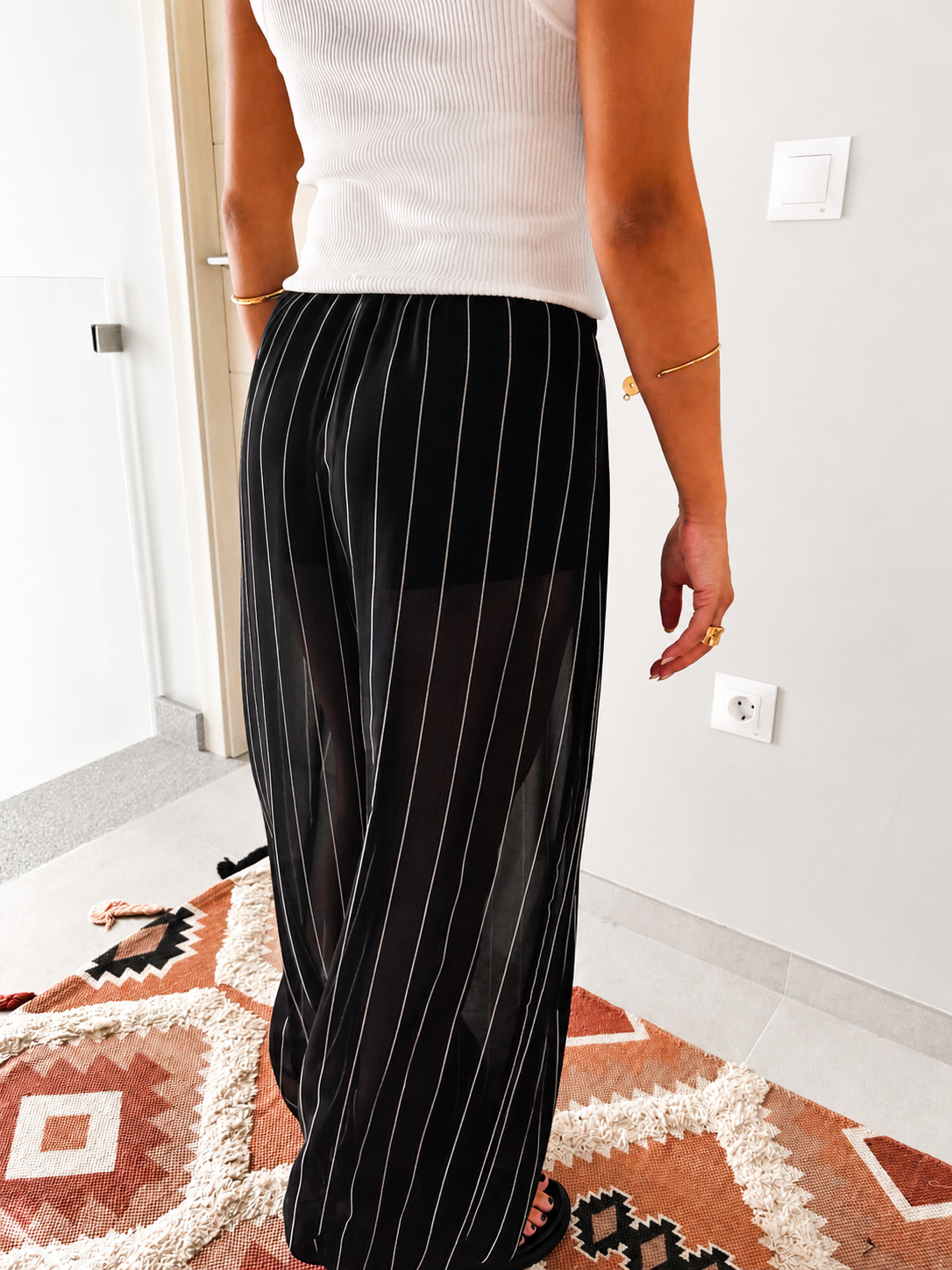 Pantalón Bombacho Rayas