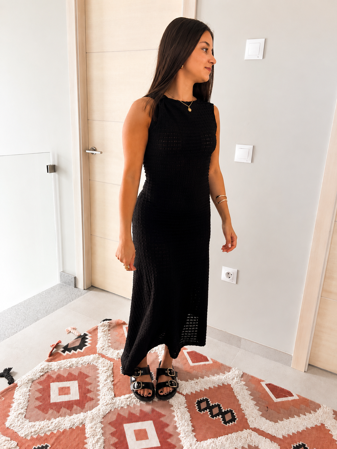 Vestido Crochet Brais