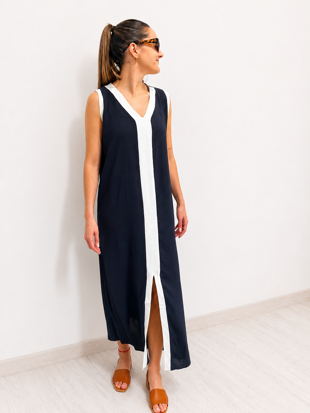 Vestido Bicolor