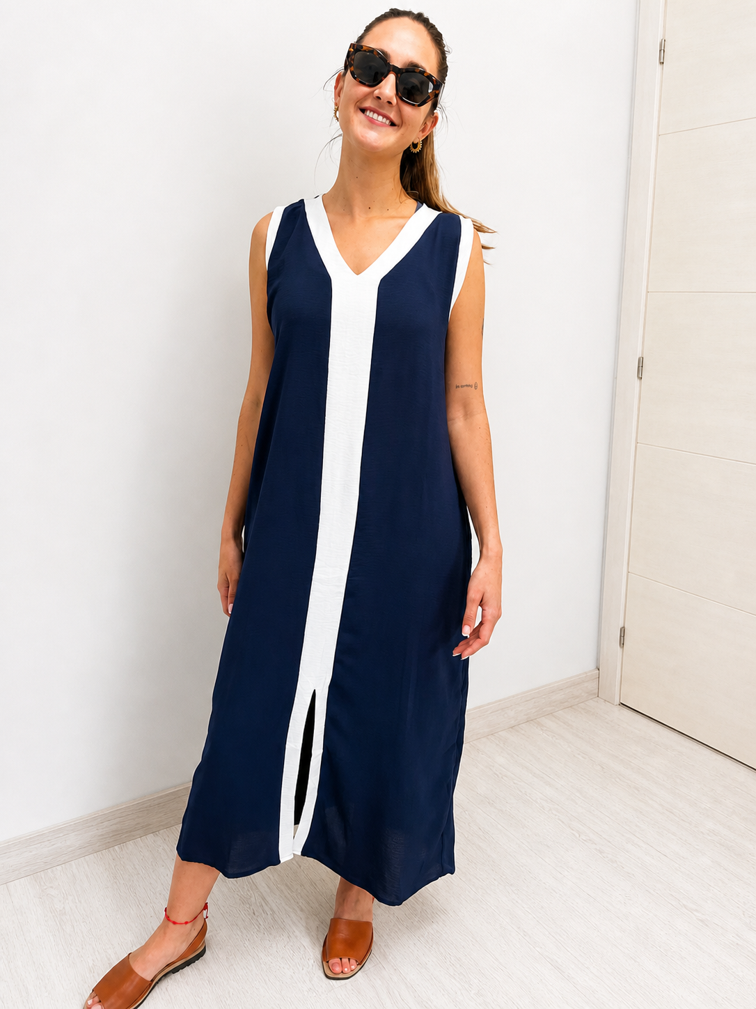 Vestido Bicolor