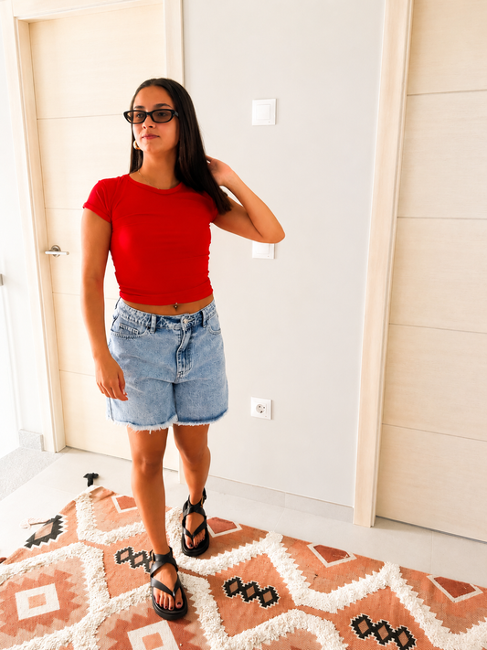 Camiseta Básica Roja