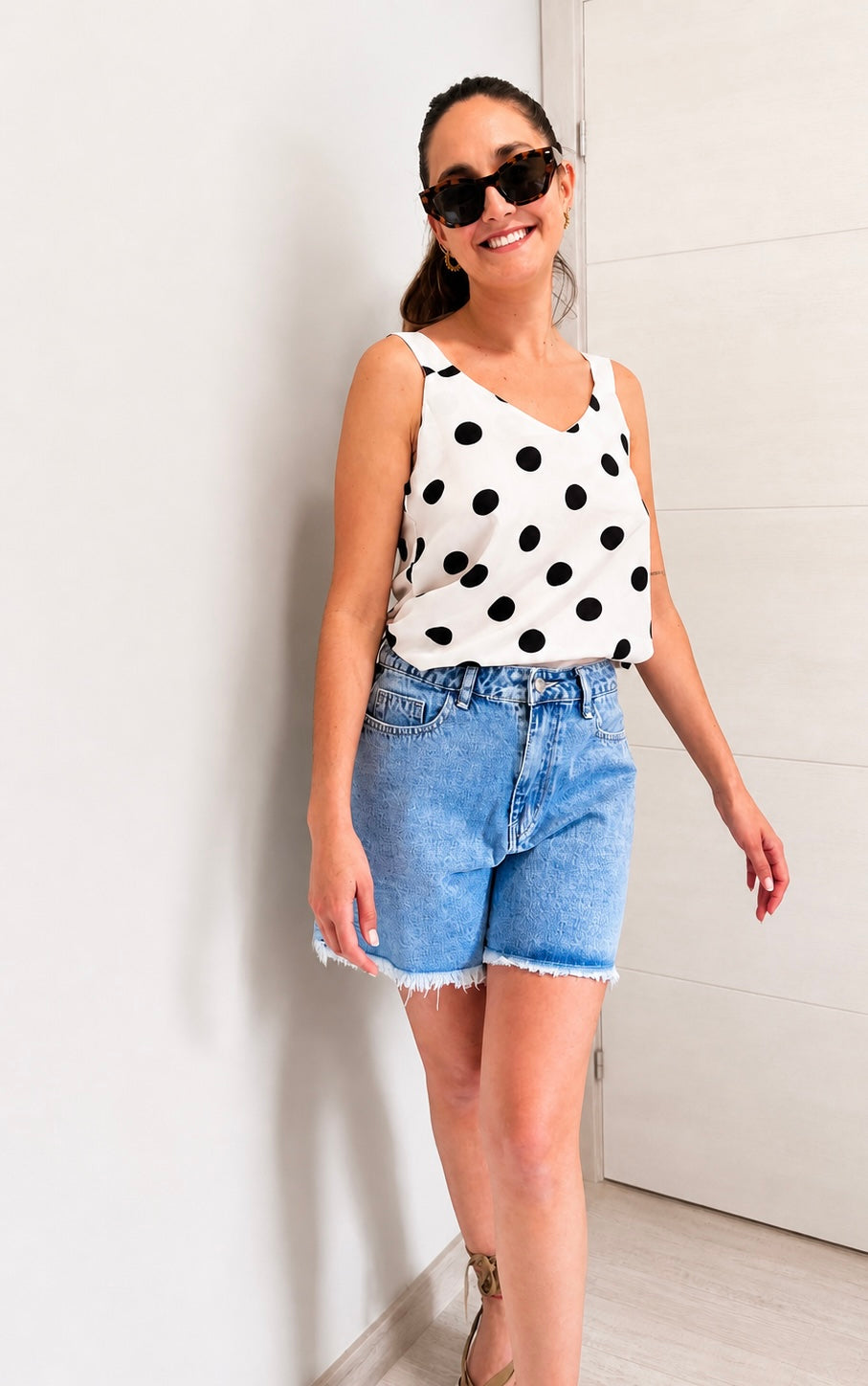 Blusa Lunares