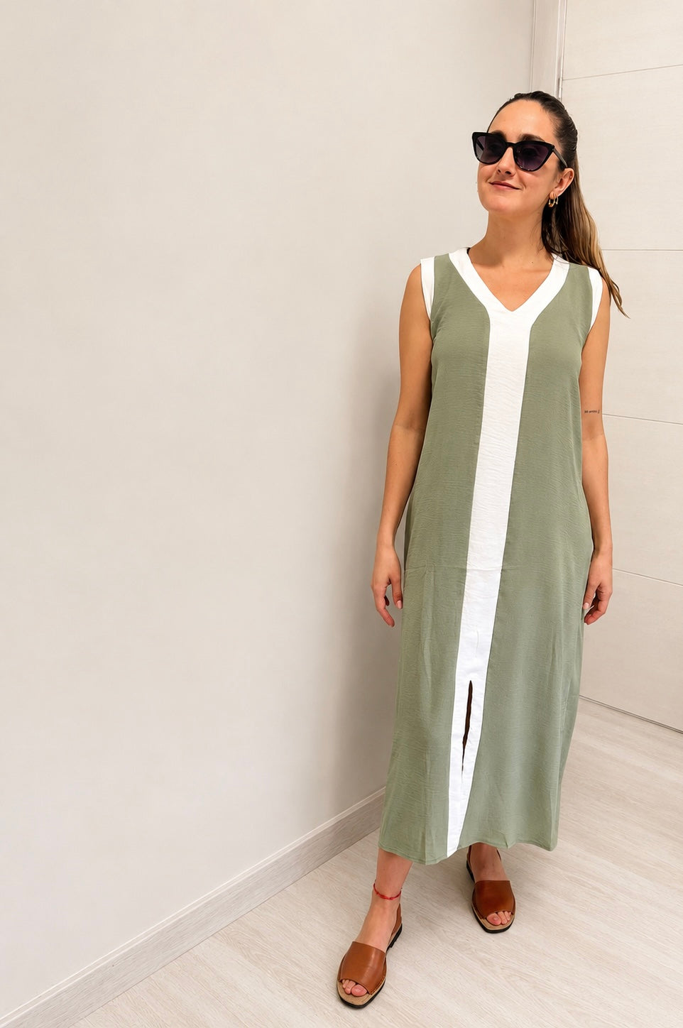 Vestido Bicolor