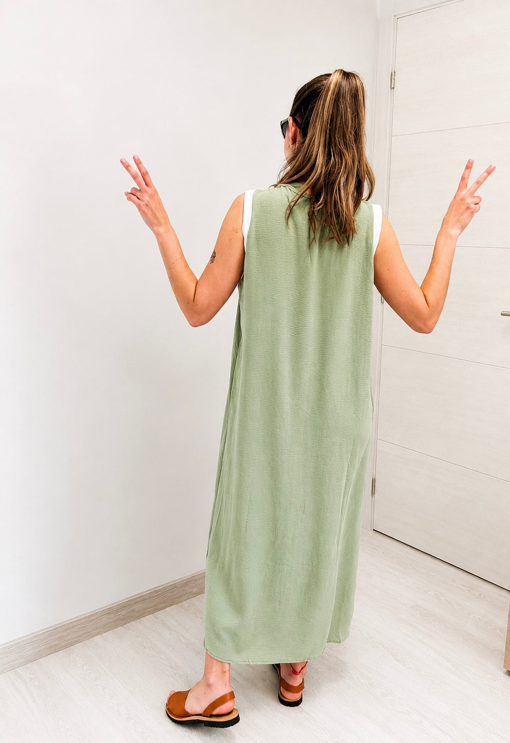 Vestido Bicolor