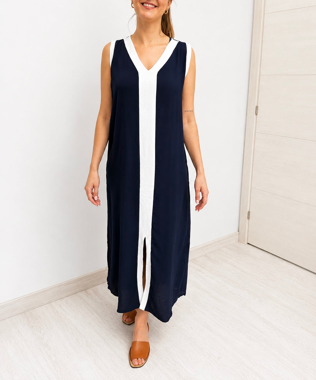 Vestido Bicolor